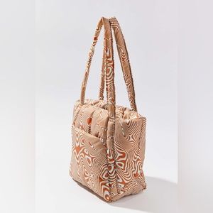 BAGGU Trippy Swirl Salomon Puffy Mini Tote Bag